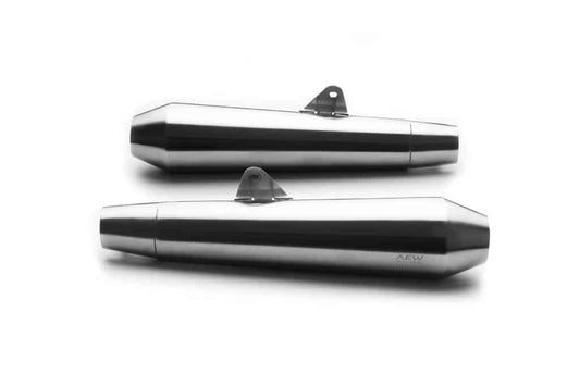 AEW TE 102 MEGAPHONE CUSTOM SLIP ON EXHAUST | INTERCEPTOR/GT 650