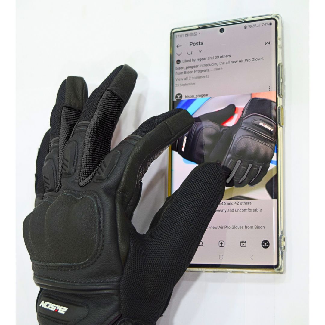 BISON AIR PRO RIDING GLOVES