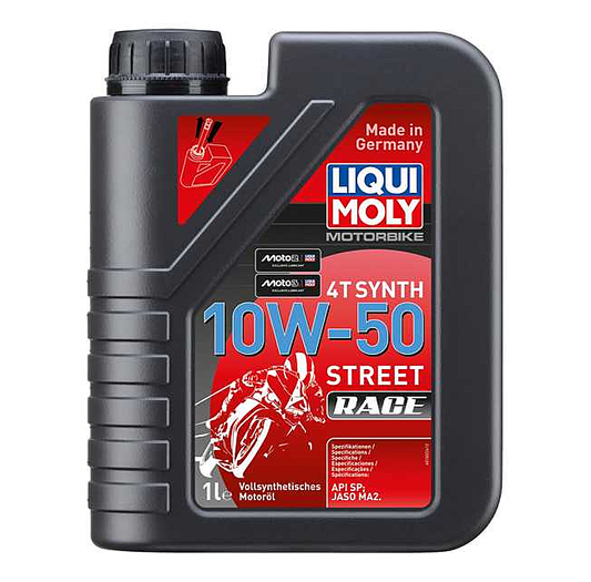 LIQUI MOLLY 4T SYNTH 10W-50 ENGINE OIL