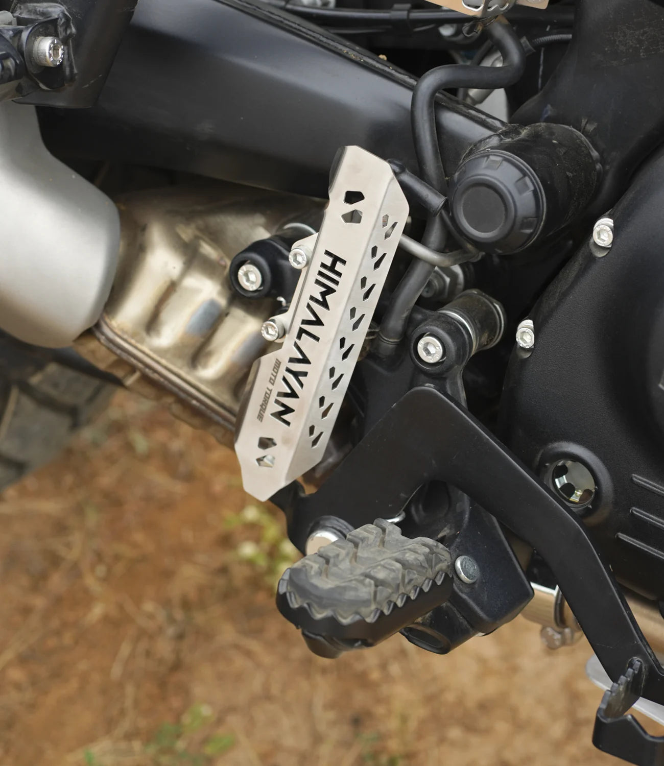 MOTO TORQUE master cylinder guard SS | RE Himalyan 450