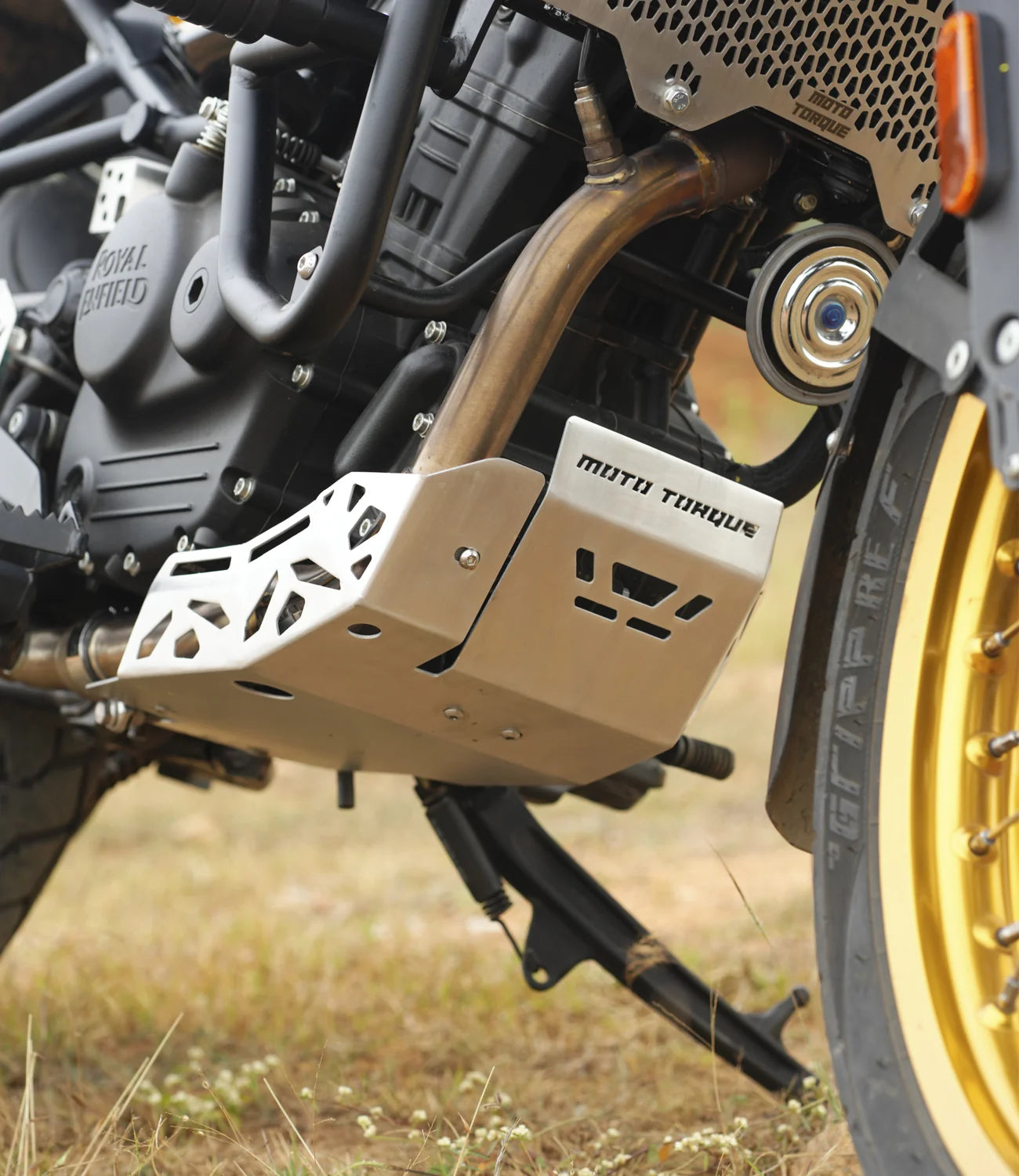 MOTOTORQUE ENGINE GUARD ALUMINIUM | RE HIMALAYAN 450