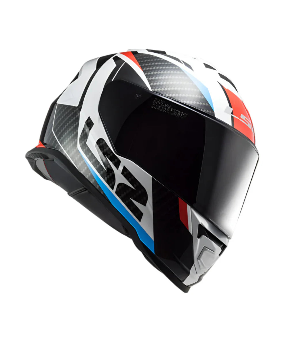 LS2 FF800 Storm II Helmet - Gloss Racer Blue Red