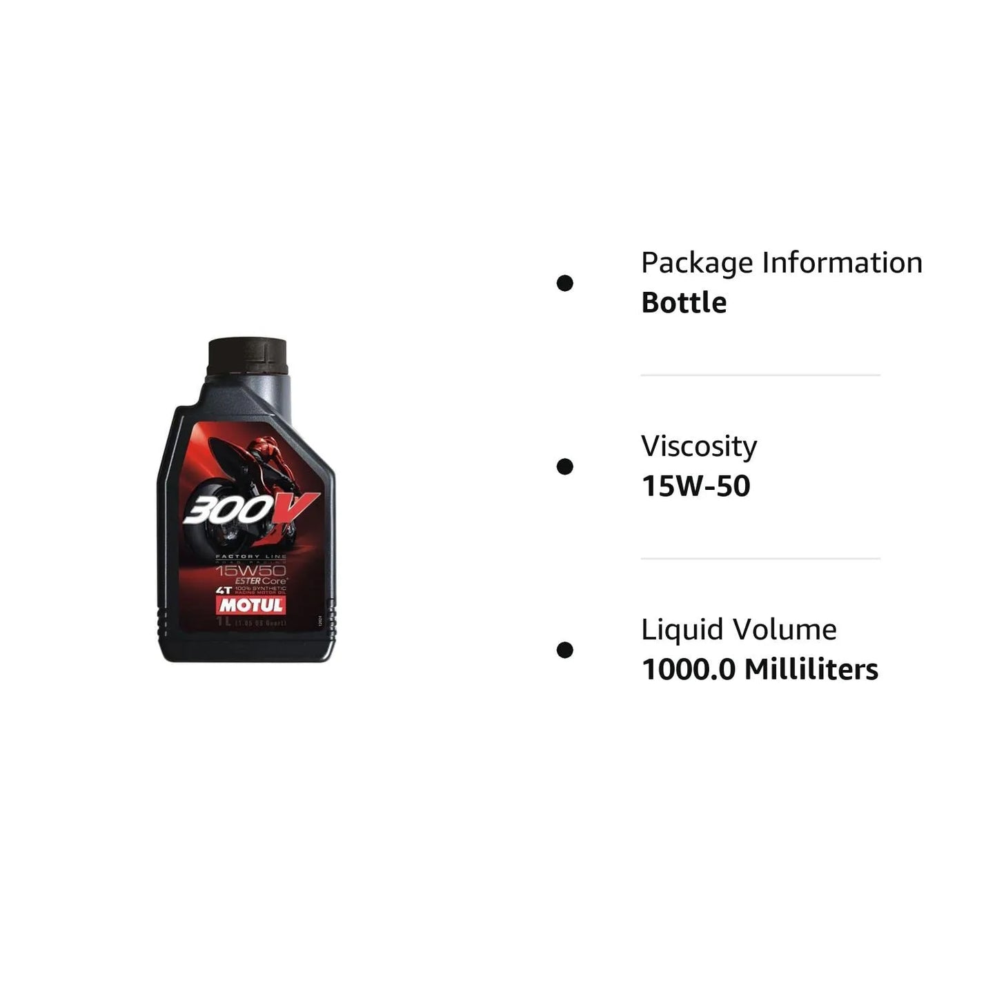 Motul 300v 15w50 Factory Line Engine Oil