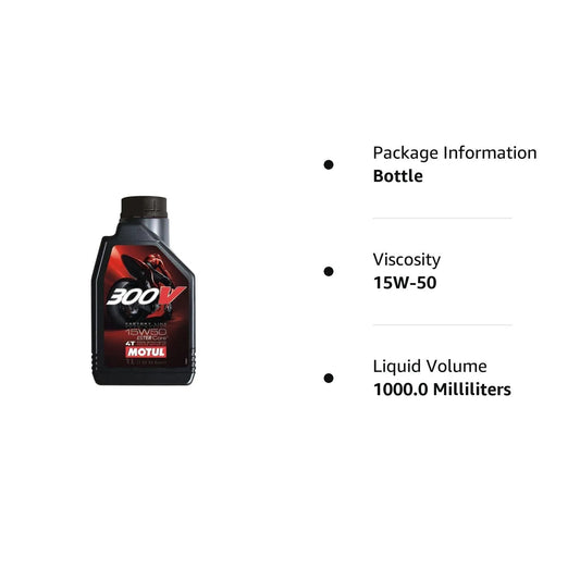 Motul 300v 15w50 Factory Line Engine Oil