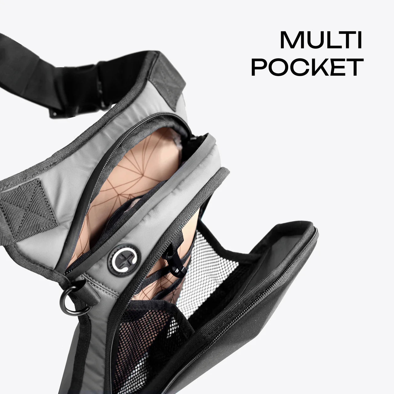 CARBONADO TURTLE WAIST BAG ( DROP LEG POUCH )