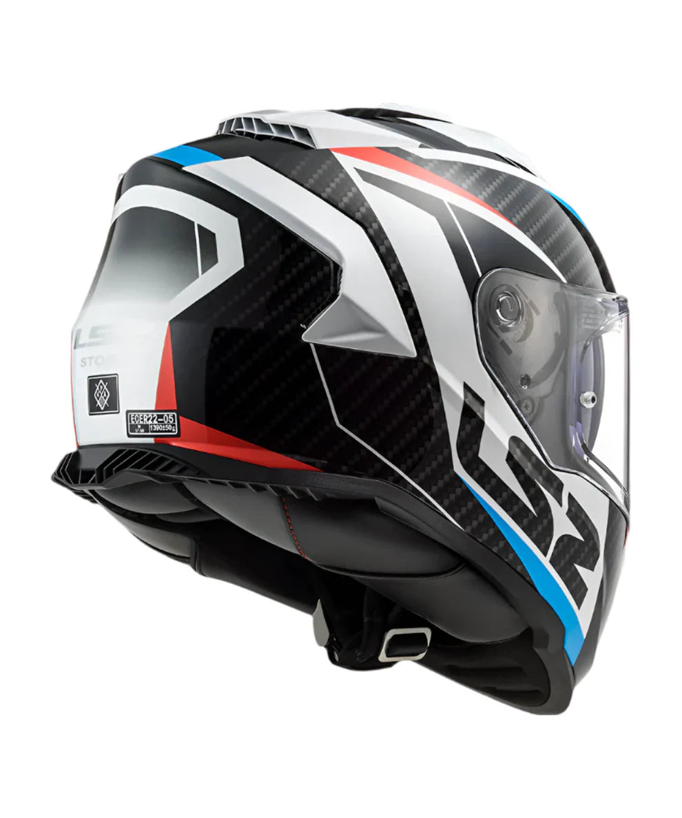 LS2 FF800 Storm II Helmet - Gloss Racer Blue Red