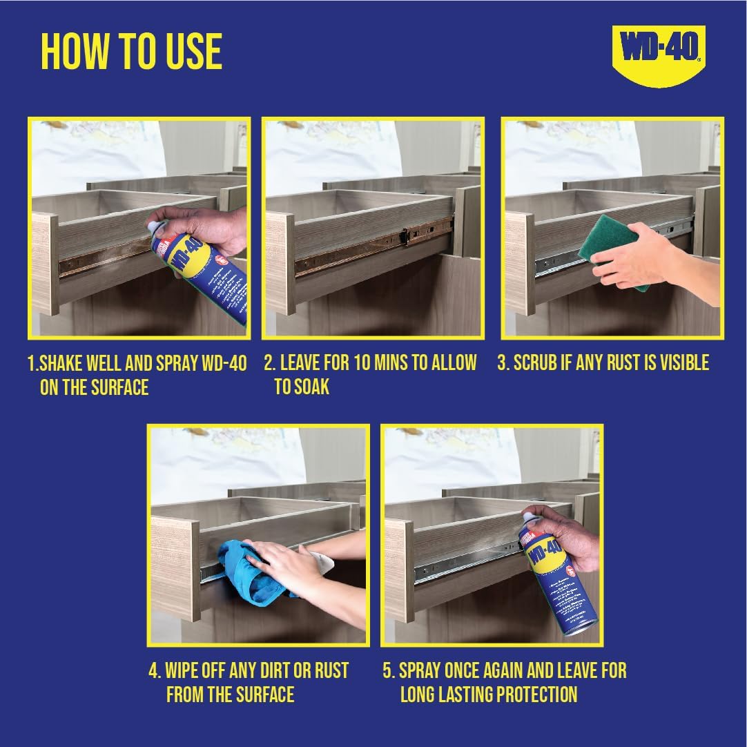 WD40 RUST REMOVER SPRAY
