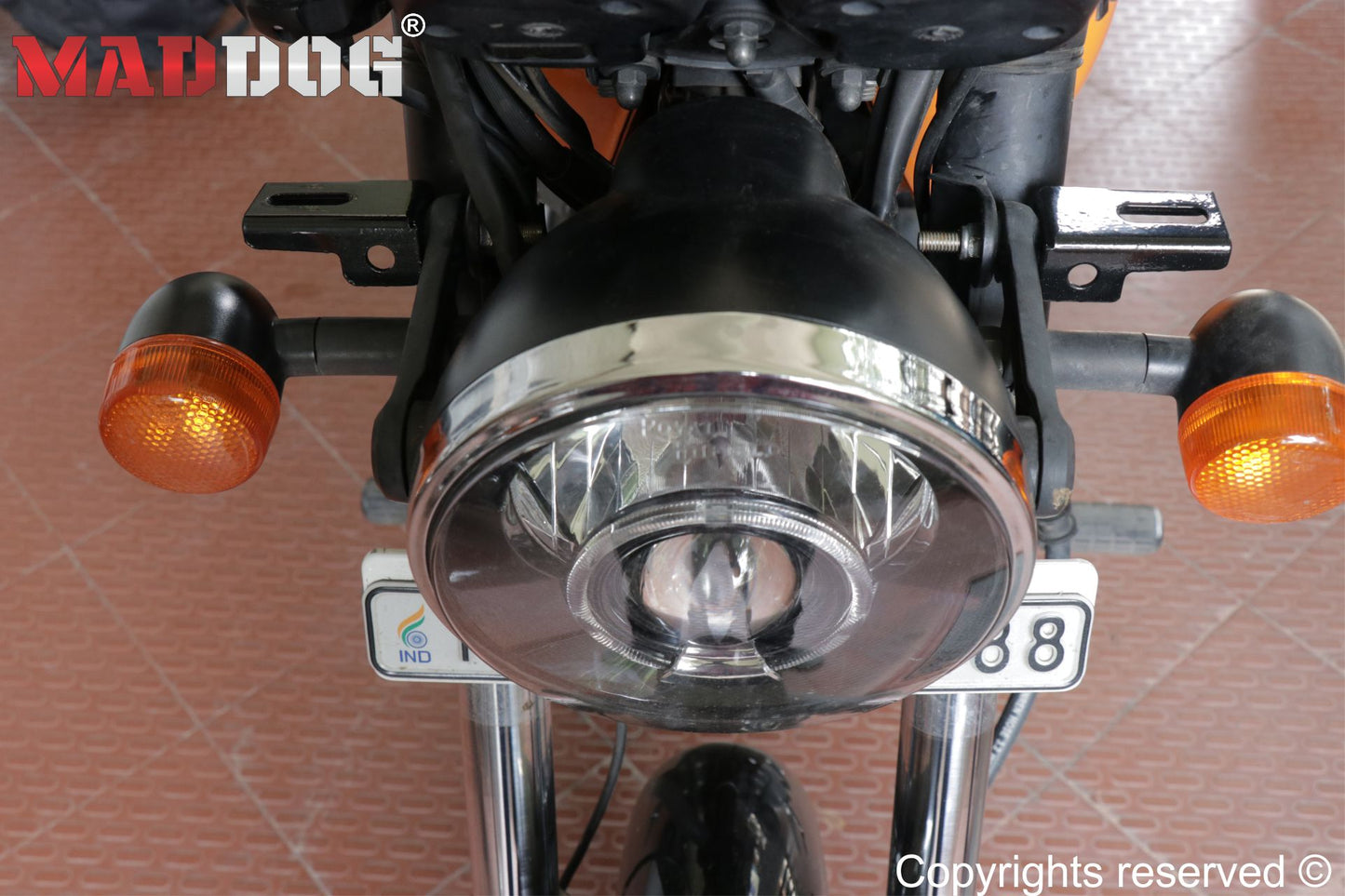 UNIVERSAL HEADLIGHT CLAMP