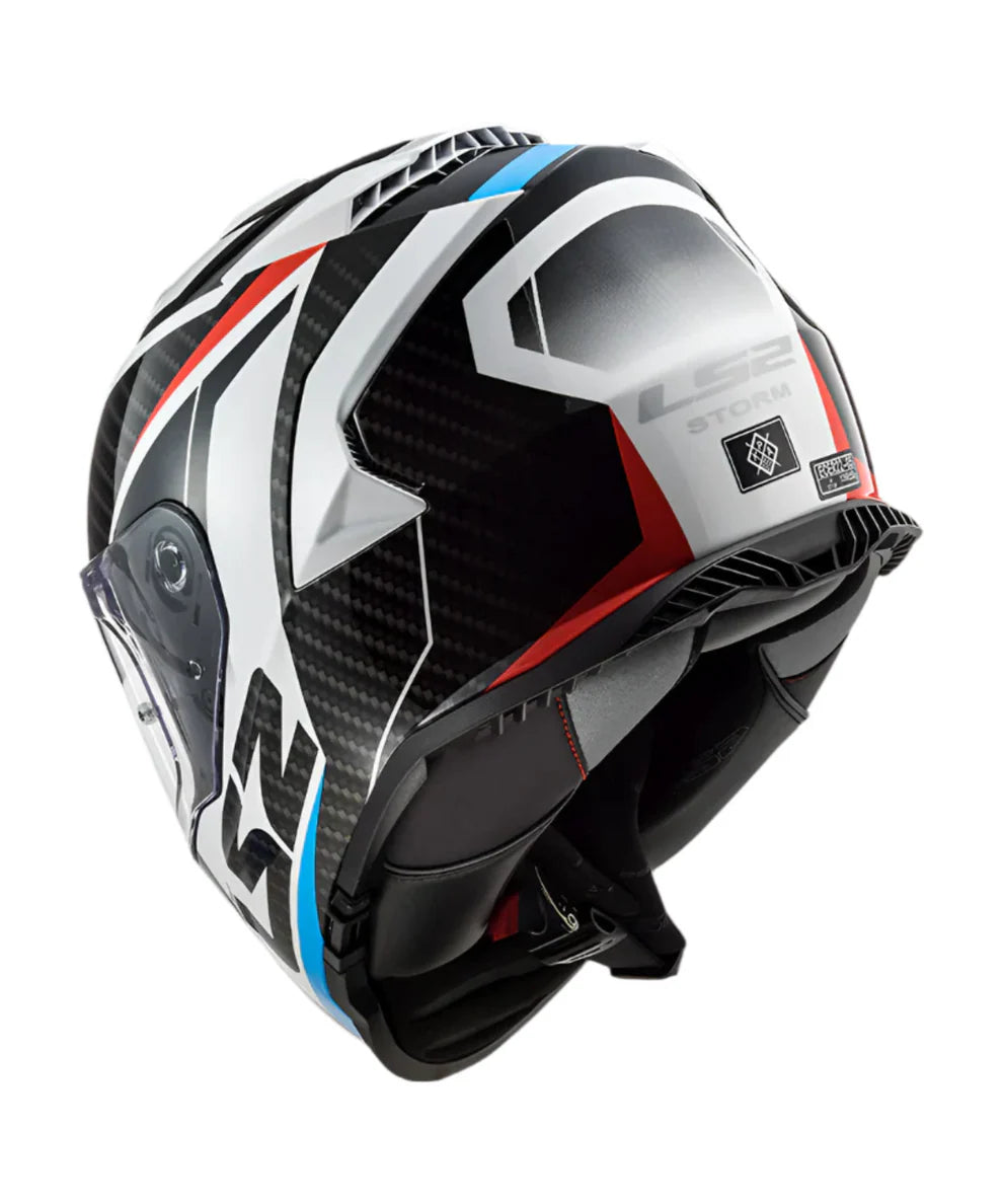 LS2 FF800 Storm II Helmet - Gloss Racer Blue Red