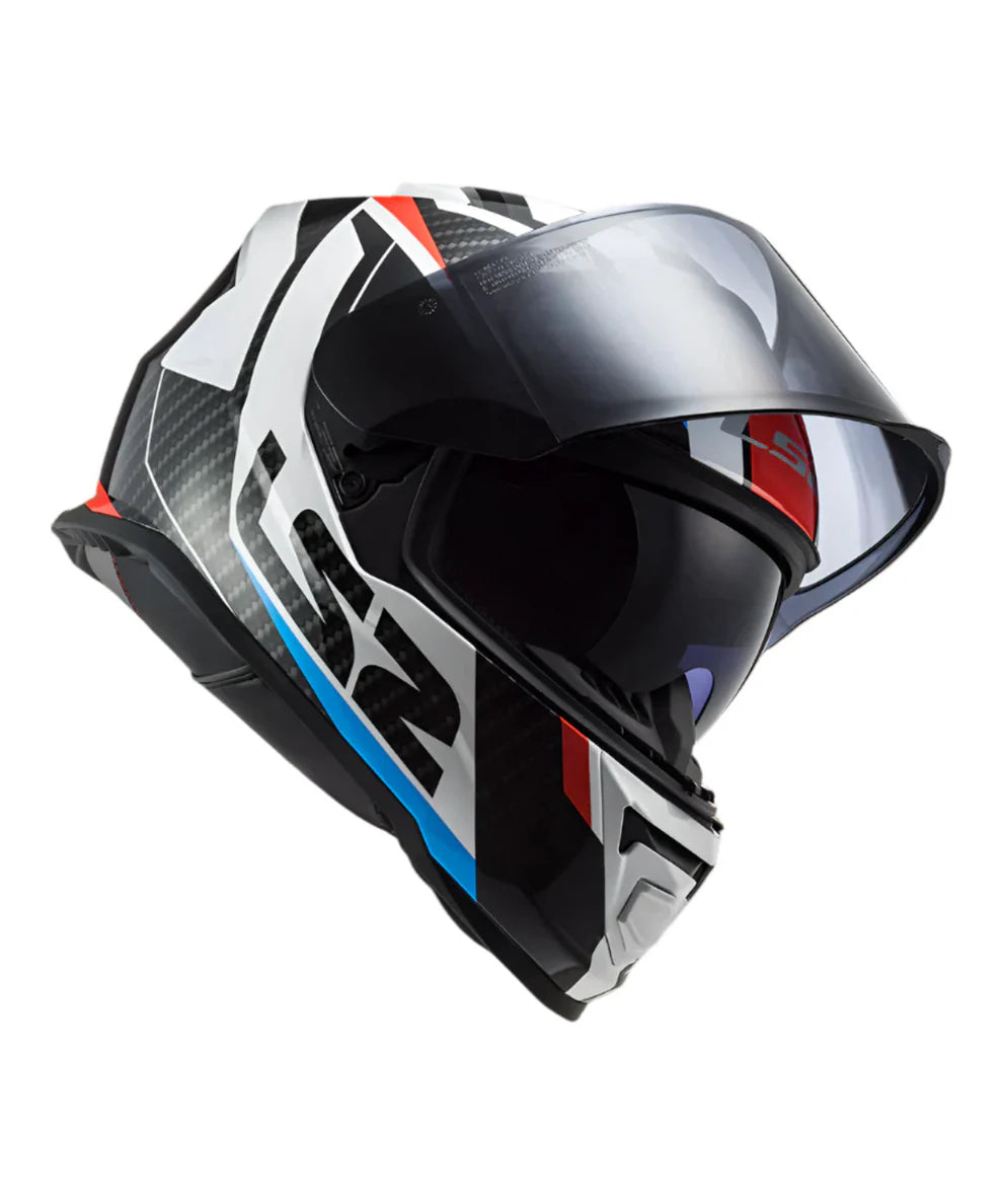 LS2 FF800 Storm II Helmet - Gloss Racer Blue Red