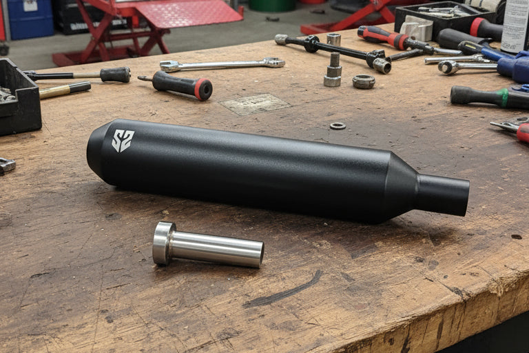 Royal Enfield Meteor 350- Slip-On Exhaust | SS MOTOCORP