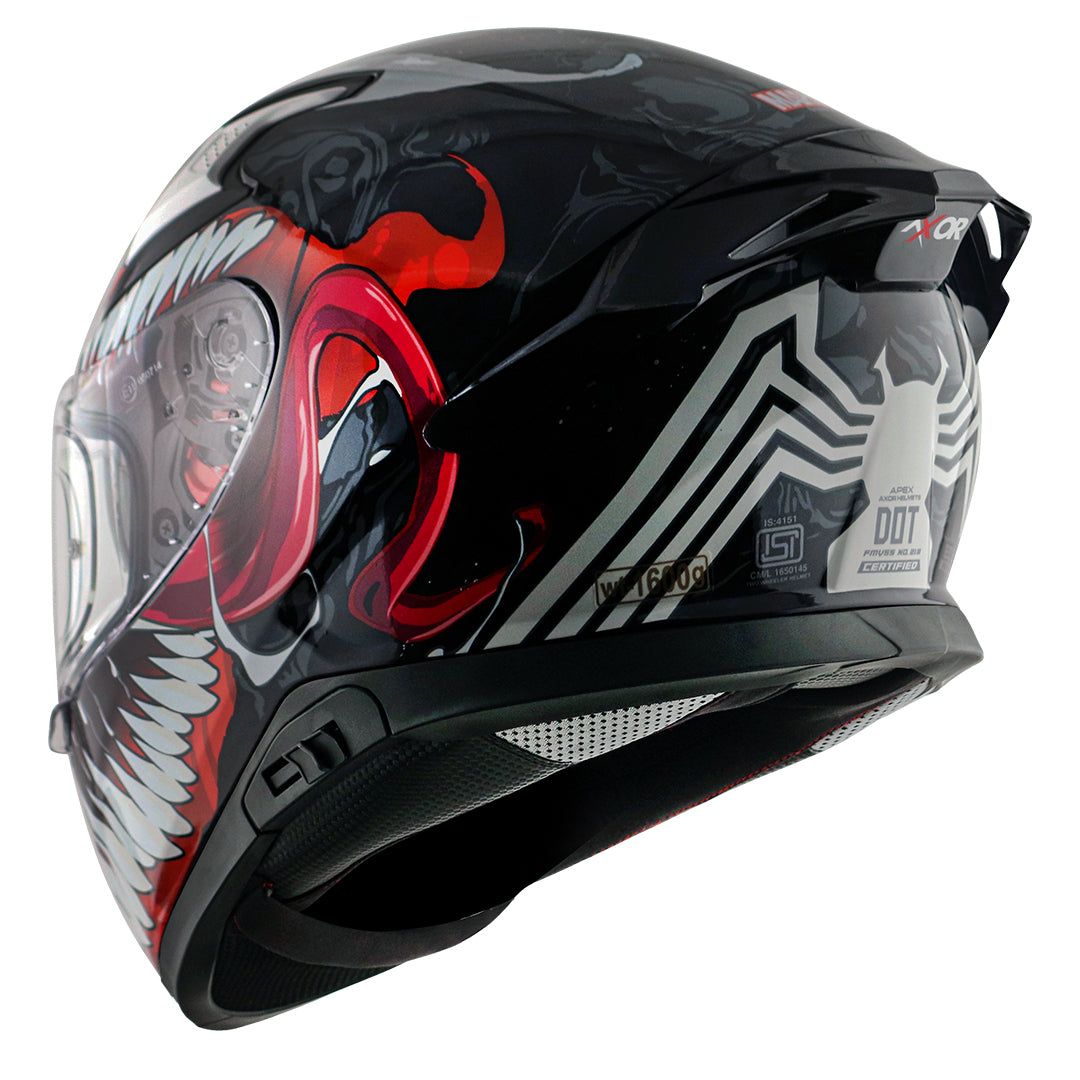 AXOR MARVEL APEX VENOM ADDITION HELMET