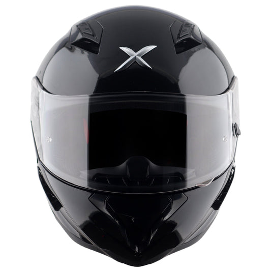 HUNTER SOLID BLACK HELMET