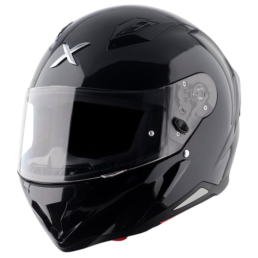 HUNTER SOLID BLACK HELMET