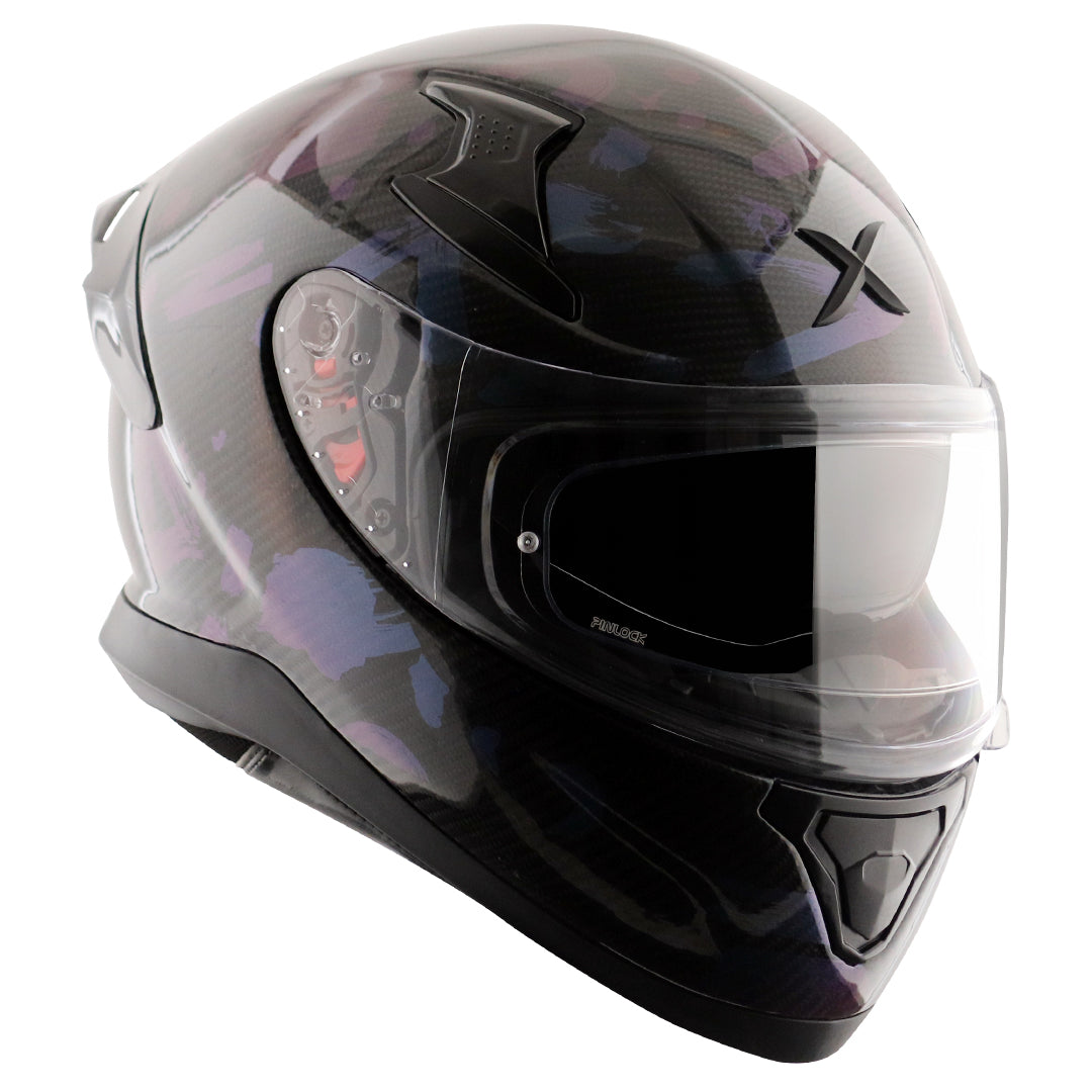 AXOR APEX CARBON FIBER SMALL CHECKS HELMET