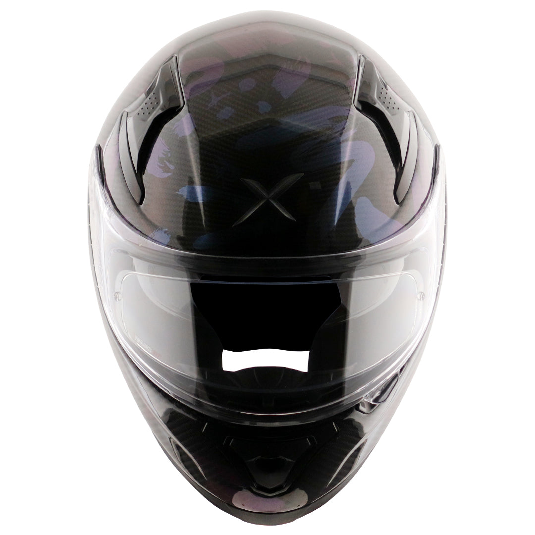 AXOR APEX CARBON FIBER SMALL CHECKS HELMET