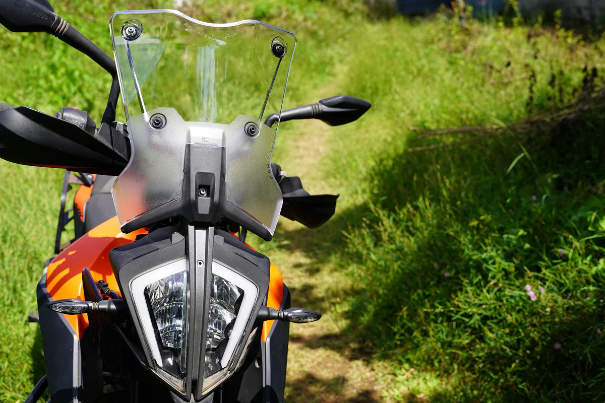 CARBON RACING V2 - KTM 390 ADVENTURE TOURING WINDSHIELD - CLEAR (FULL SET)