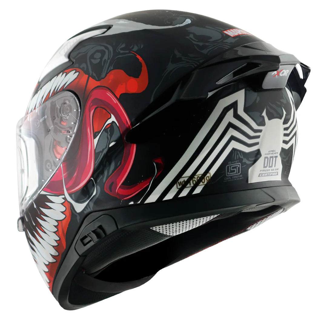 AXOR MARVEL APEX VENOM ADDITION HELMET