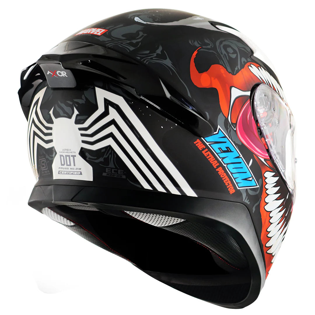 AXOR MARVEL APEX VENOM ADDITION HELMET