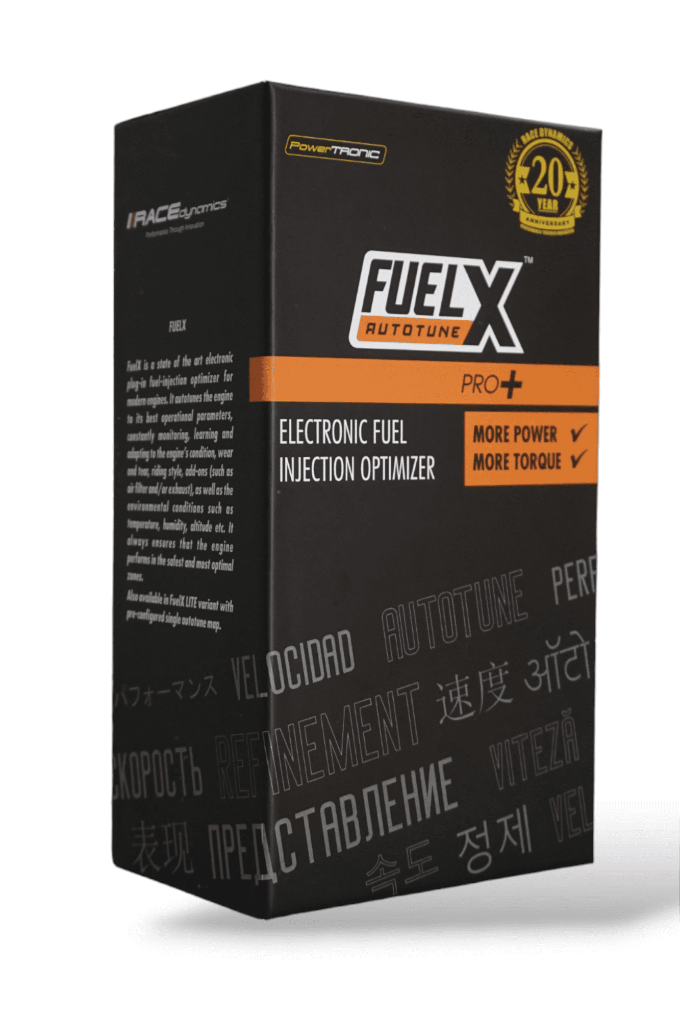 FUEL X PRO+ ROYAL ENFIELD INTERCEPTOR EURO-4/5 650 (2017-2024) | RACEDYNAMICS