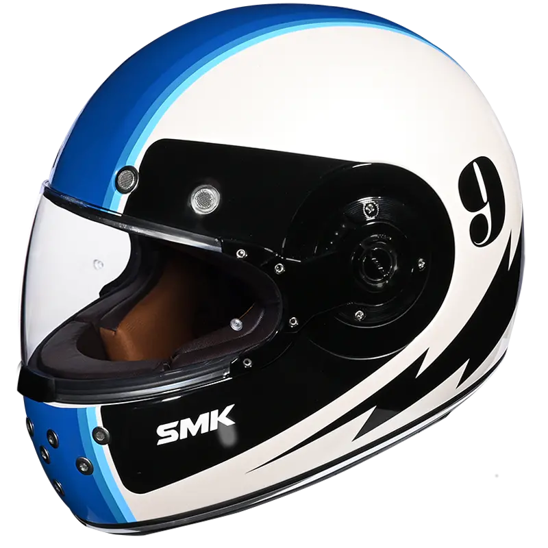 SMK RETRO ELECTRO FULL FACE HELMET