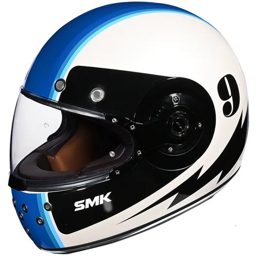 SMK RETRO ELECTRO FULL FACE HELMET