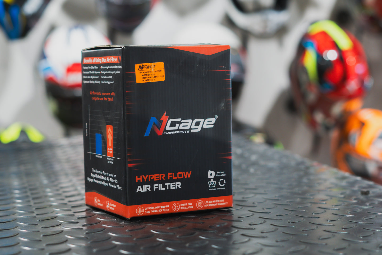 NGAGE AIR FILTER FOR RE METEOR 350 CLASSIC 350 HUNTER 350