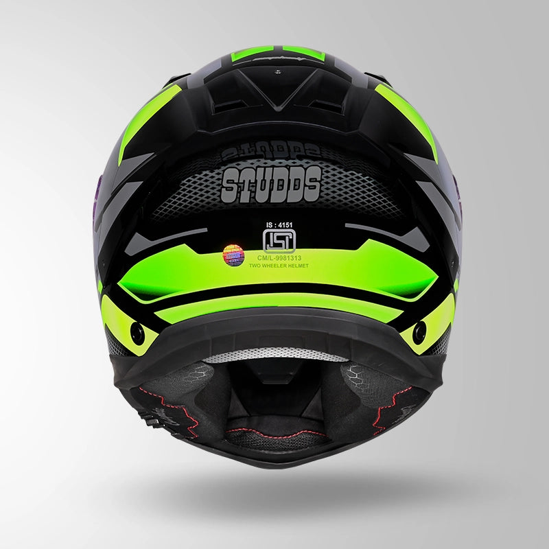 STUDDS HELIOS D1 ASPHALT DECOR HELMET