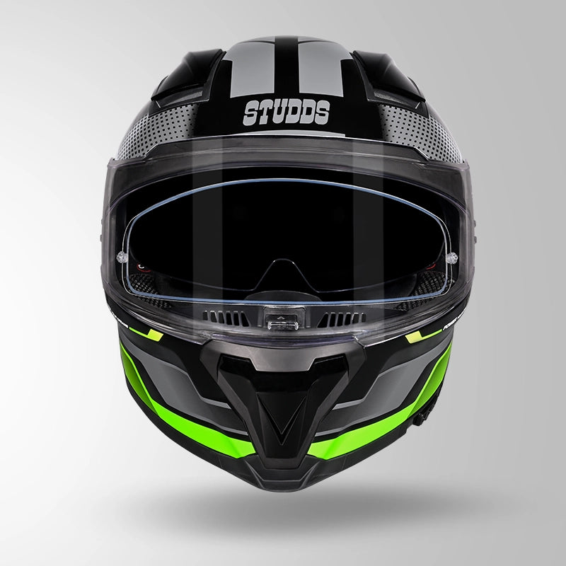 STUDDS HELIOS D1 ASPHALT DECOR HELMET