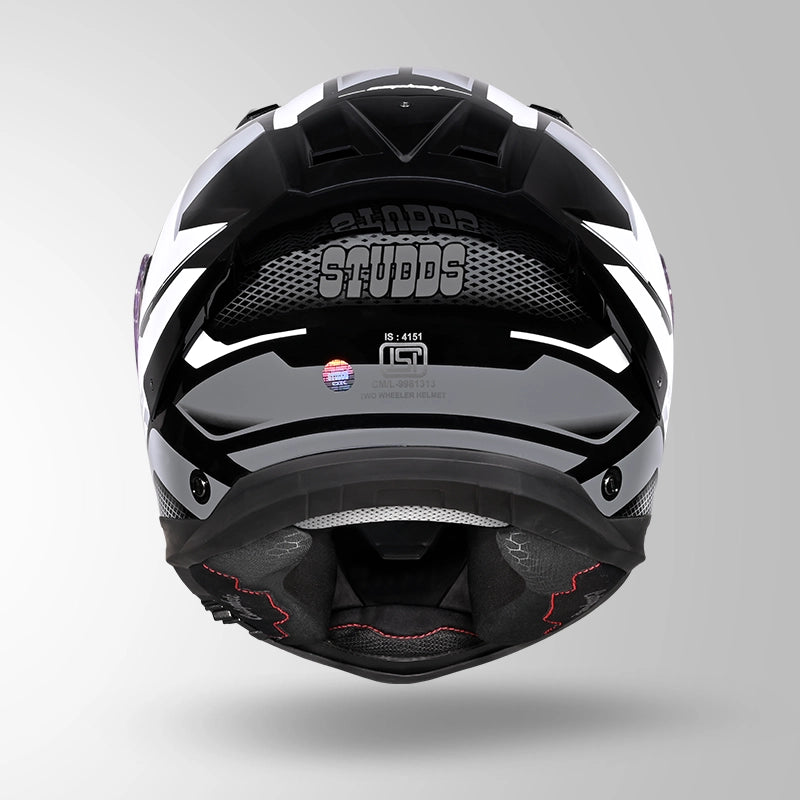 STUDDS HELIOS D1 ASPHALT DECOR HELMET