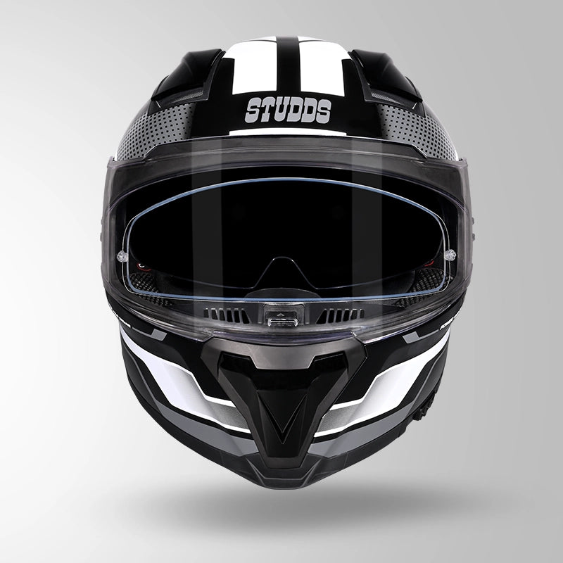 STUDDS HELIOS D1 ASPHALT DECOR HELMET