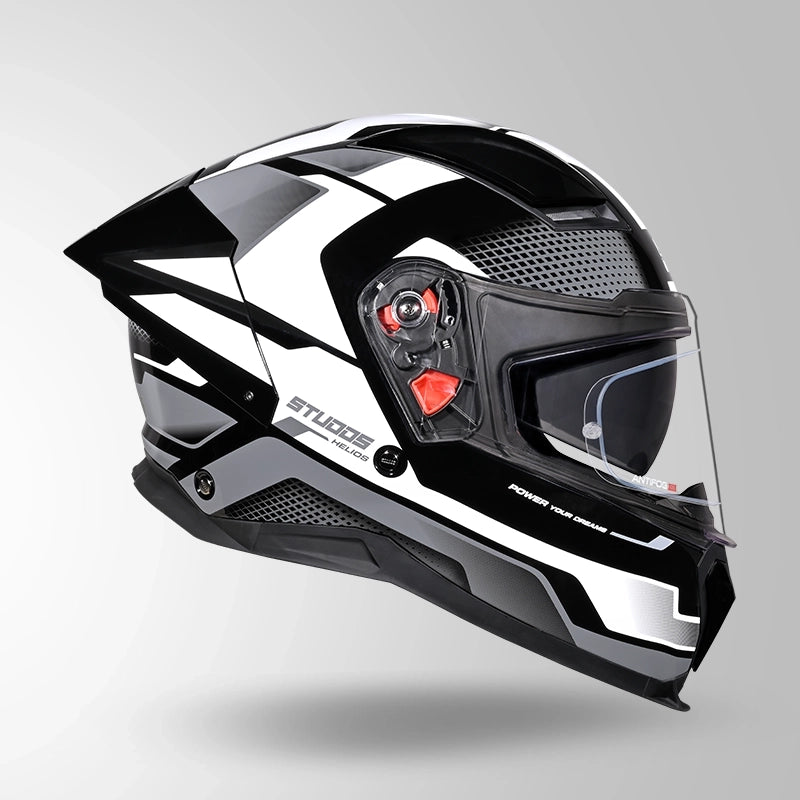 STUDDS HELIOS D1 ASPHALT DECOR HELMET
