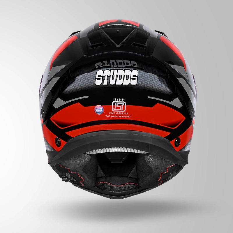 STUDDS HELIOS D1 ASPHALT DECOR HELMET