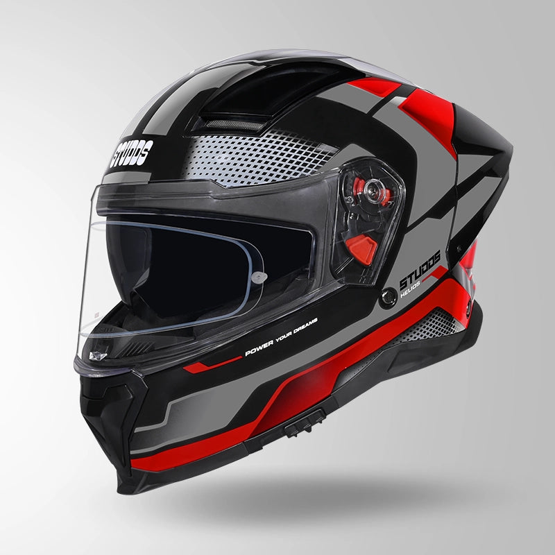 STUDDS HELIOS D1 ASPHALT DECOR HELMET