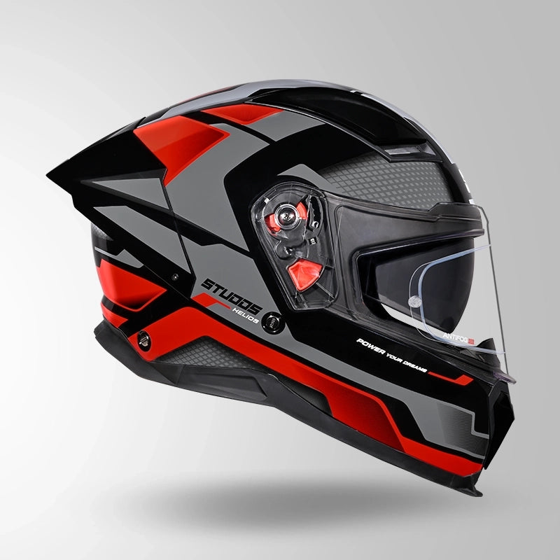 STUDDS HELIOS D1 ASPHALT DECOR HELMET