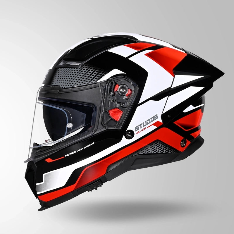 STUDDS HELIOS D1 ASPHALT DECOR HELMET