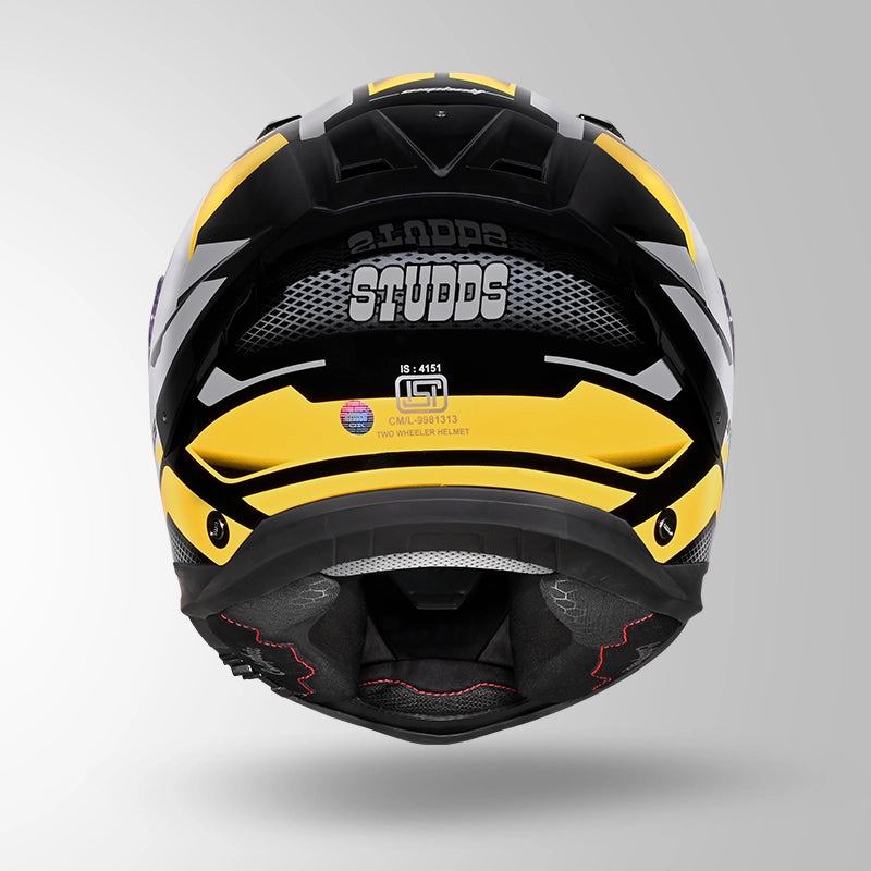 STUDDS HELIOS D1 ASPHALT DECOR HELMET
