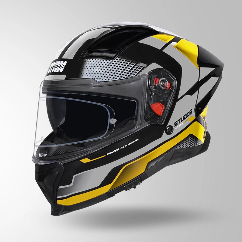 STUDDS HELIOS D1 ASPHALT DECOR HELMET