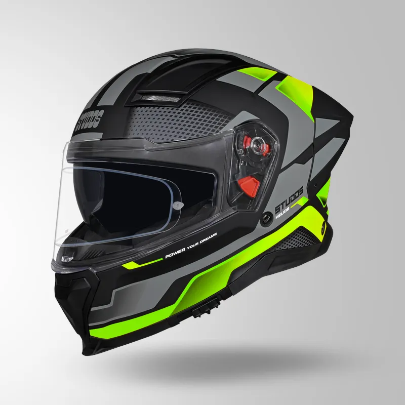 STUDDS HELIOS D1 ASPHALT DECOR HELMET