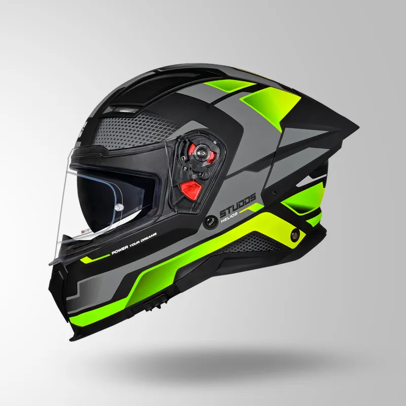 STUDDS HELIOS D1 ASPHALT DECOR HELMET