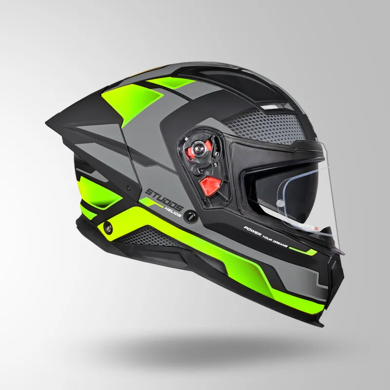 STUDDS HELIOS D1 ASPHALT DECOR HELMET