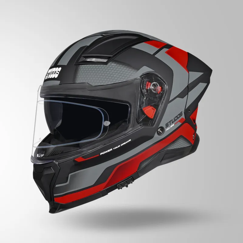 STUDDS HELIOS D1 ASPHALT DECOR HELMET