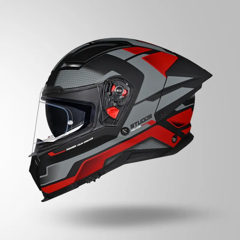 STUDDS HELIOS D1 ASPHALT DECOR HELMET