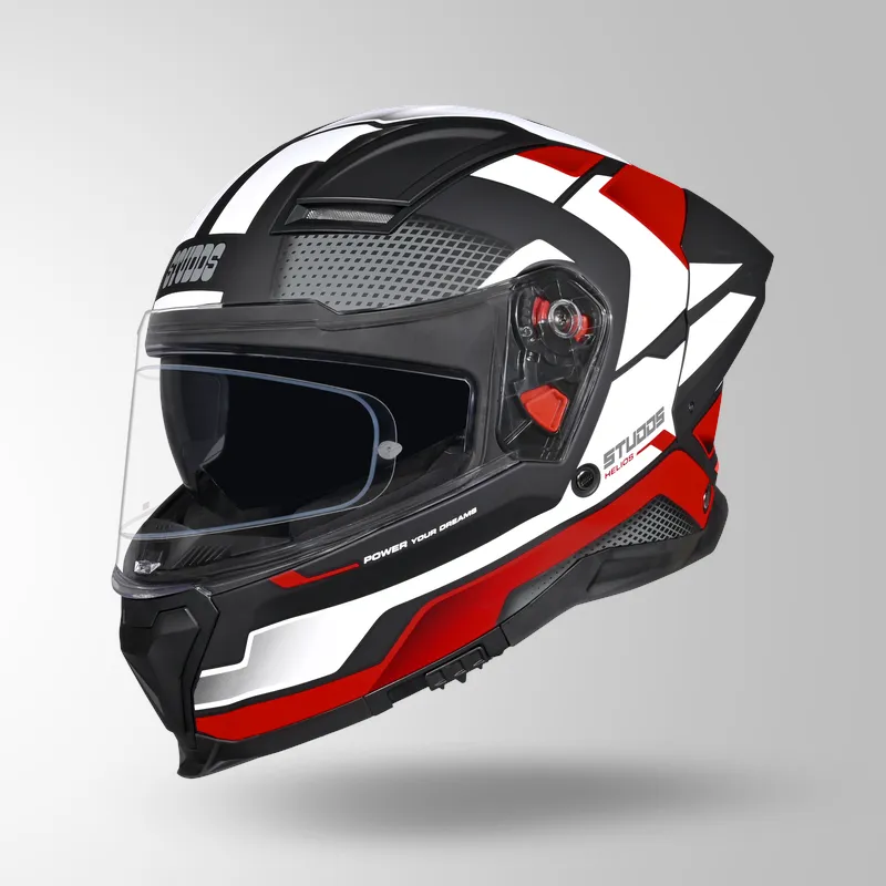 STUDDS HELIOS D1 ASPHALT DECOR HELMET