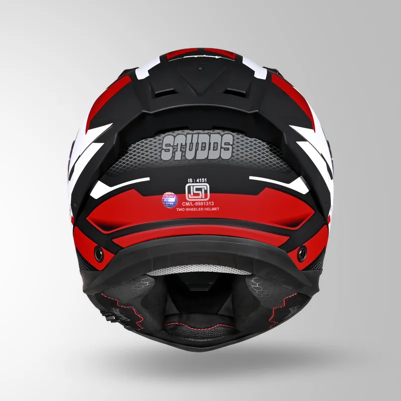 STUDDS HELIOS D1 ASPHALT DECOR HELMET