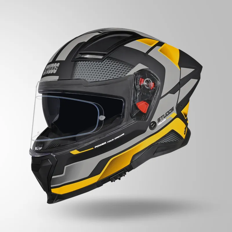 STUDDS HELIOS D1 ASPHALT DECOR HELMET