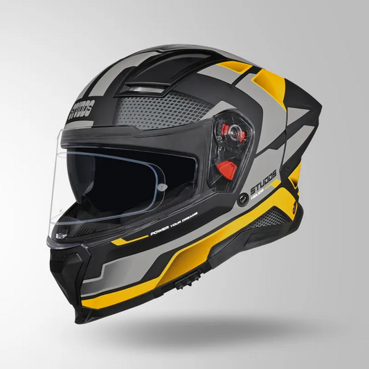 STUDDS HELIOS D1 ASPHALT DECOR HELMET