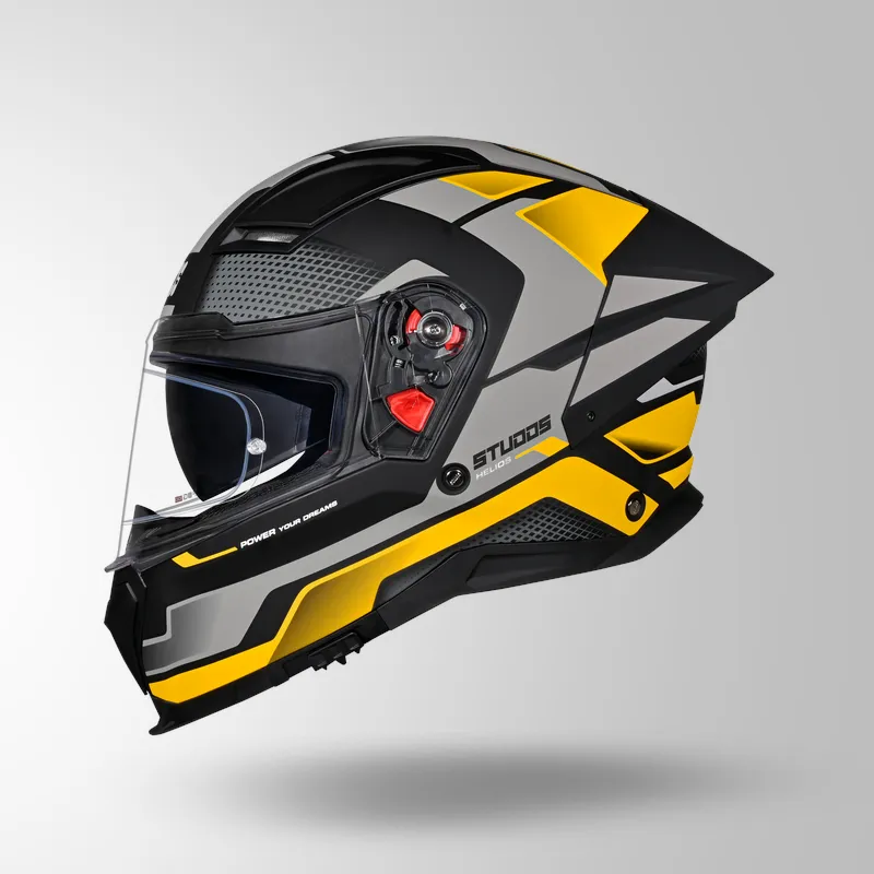 STUDDS HELIOS D1 ASPHALT DECOR HELMET