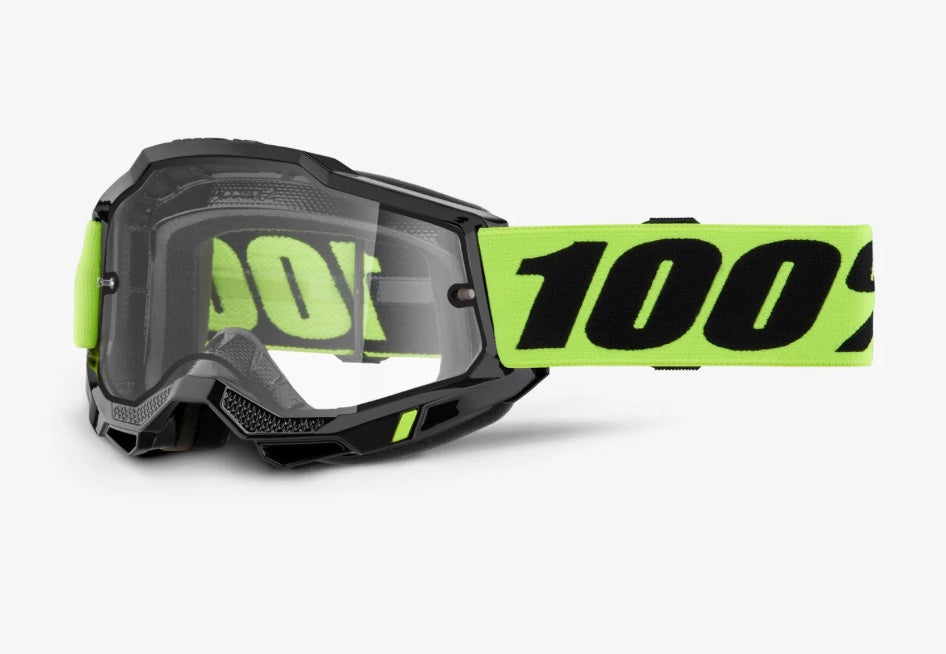 100% Accuri 2 Motocross & Mountain Biking Goggles MX and Mountain Bike Racing Protective Eyewear