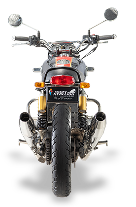 SSP TWINS EXHAUST | RE INTERCEPTOR/GT 650